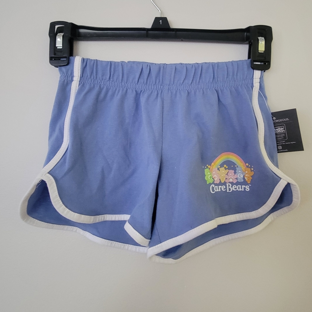 Care Bears Grayson Social Blue Shorts Size Small 6/6X NWT